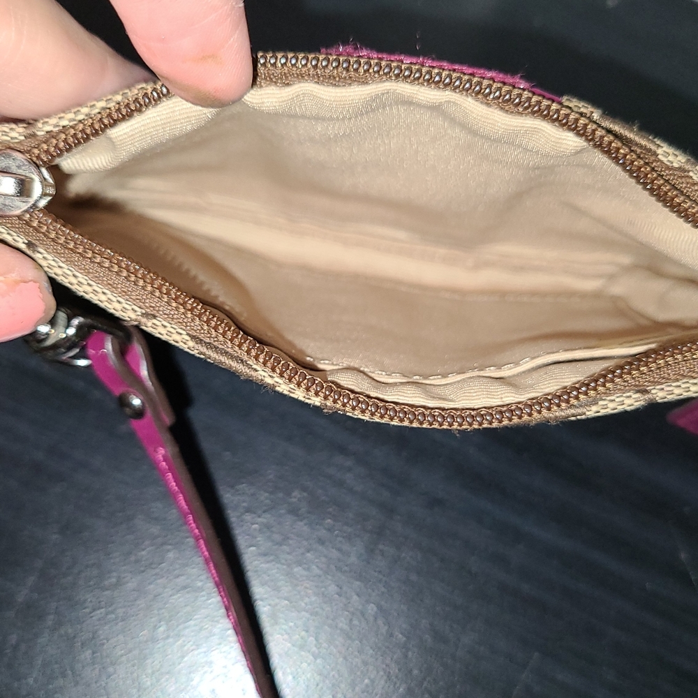 New coach wristlet purse